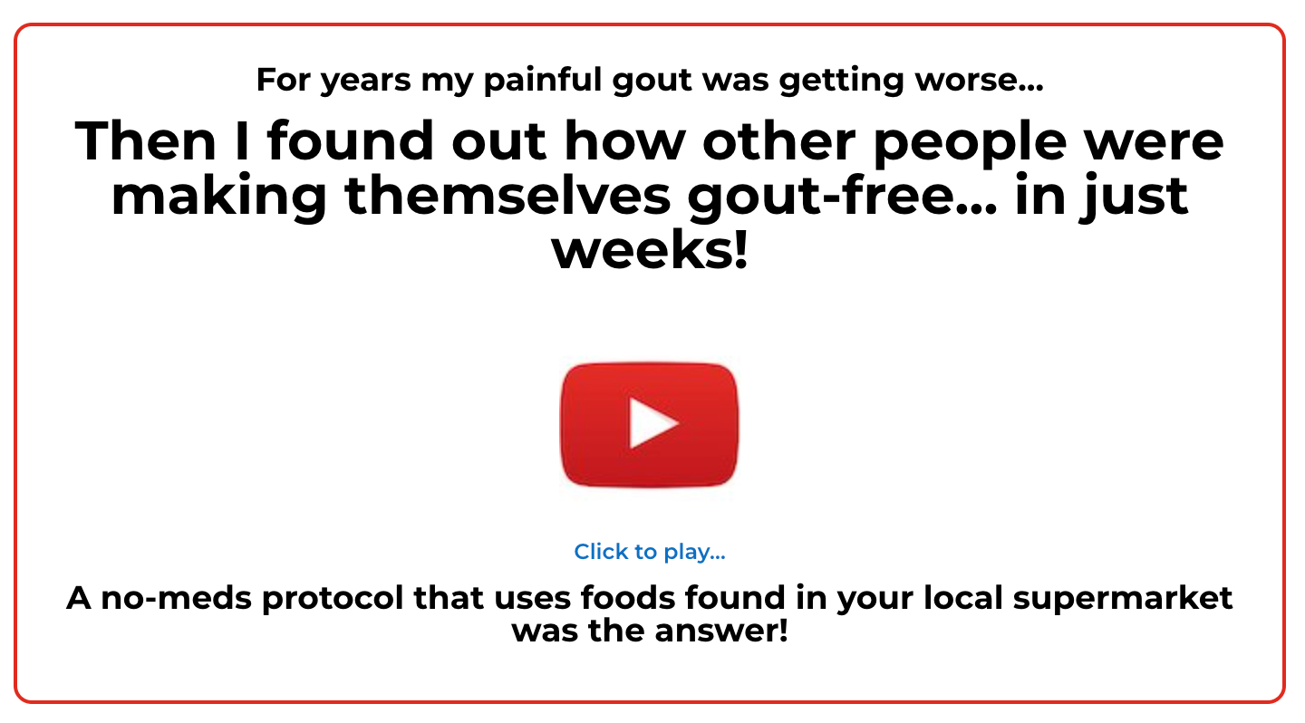 gout solution