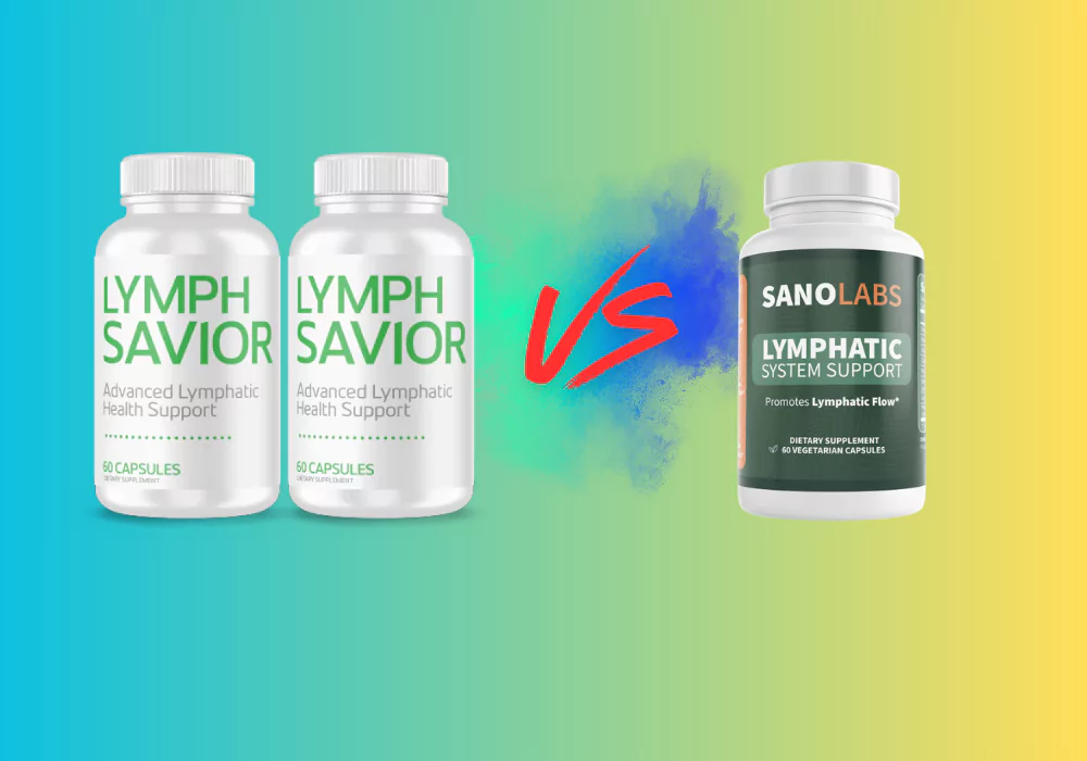 Lymph Savior vs Lymphatic System Support Supplement