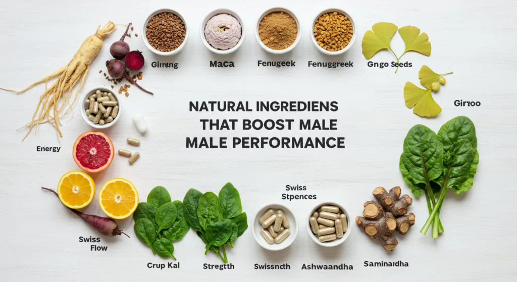 Male Performance ingredients