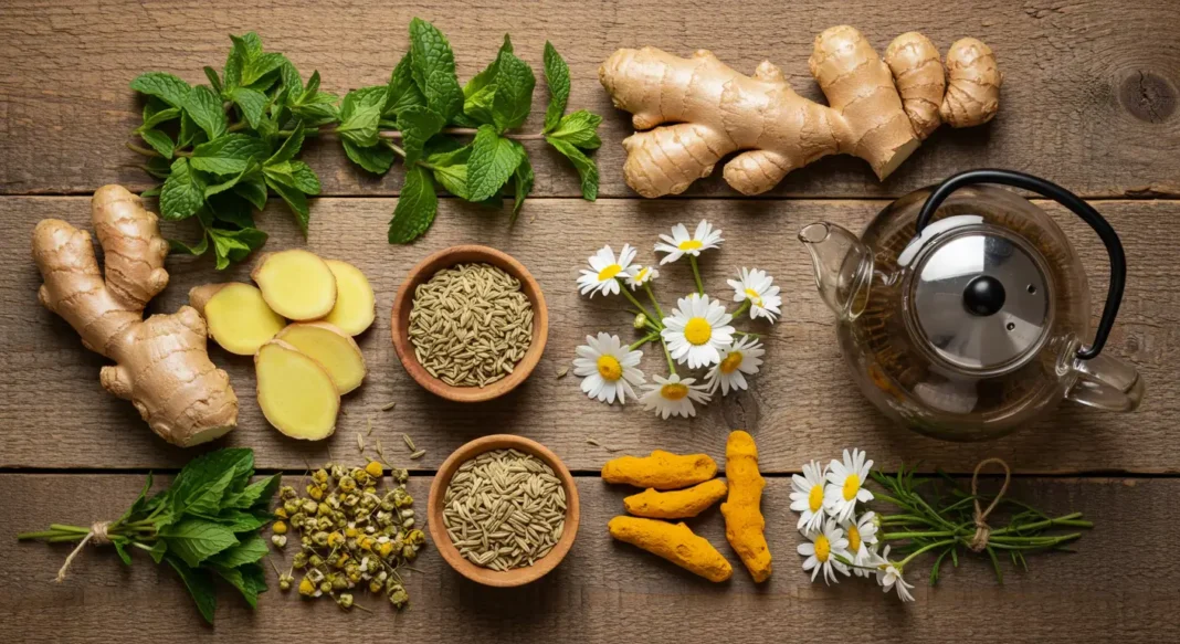 Top Herbs For Digestion And Bloating
