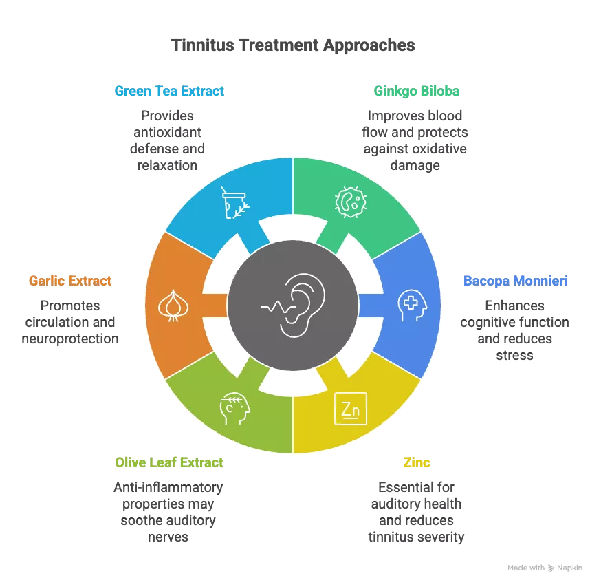 NeuroSilence Reviews 2025: Evidence-Based Tinnitus Relief Analysis 2 scientific-analysis-of-key-ingredients-visual-selection-webp
