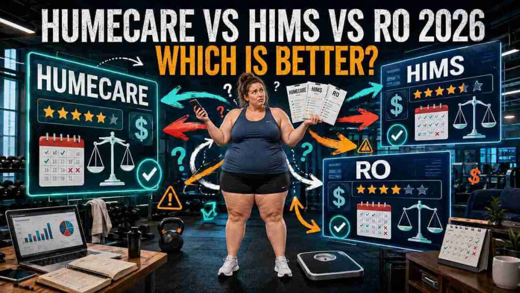HumeCare vs Hims vs Ro