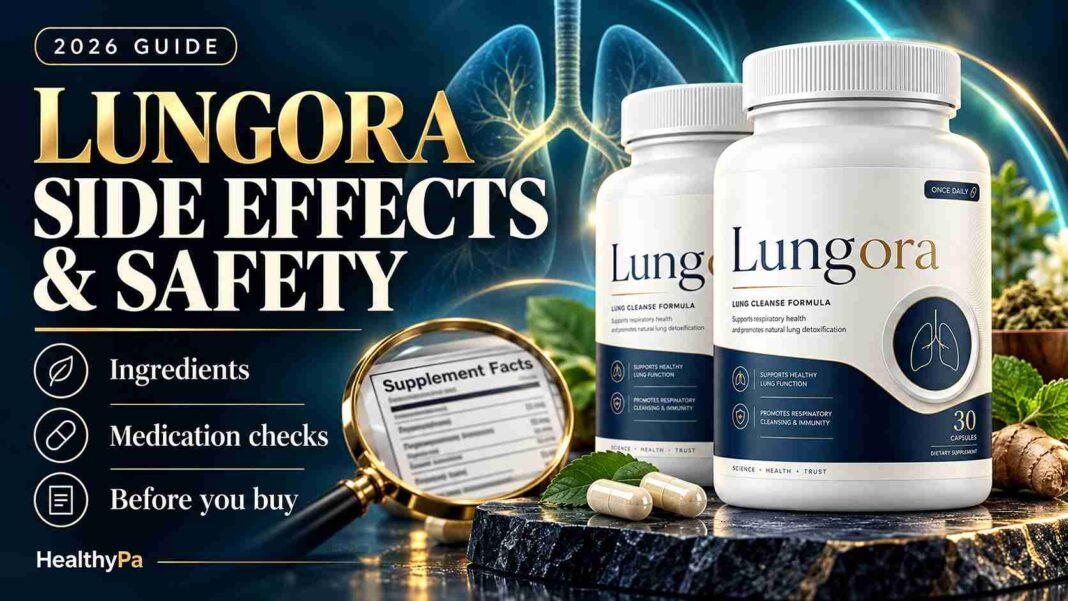 Lungora side effects